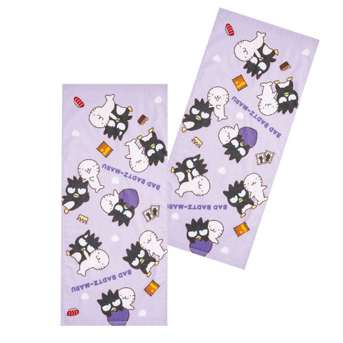 2枚組フェイスタオル（バッドばつ丸）