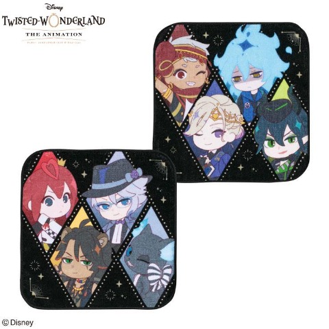 2枚組ミニタオル（ディズニー ツイステッドワンダーランド ザ アニメーション ）