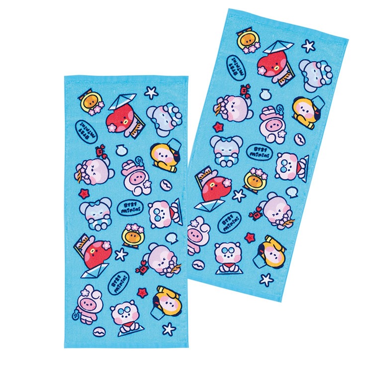 日常　アベイル　タオルセット 2枚組フェイスタオル（BT21） | アベイル | しまむらパーク