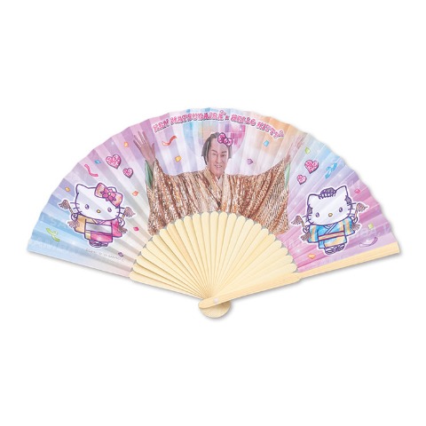 扇子（マツケン×ハローキティ）