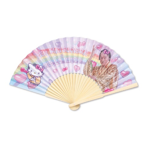 扇子（マツケン×ハローキティ）