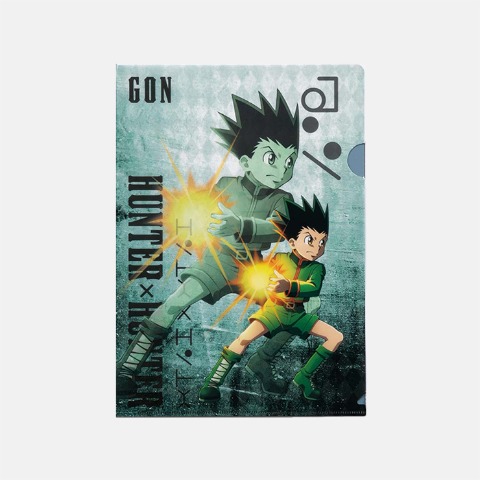 2枚組クリアファイル（アニメ『HUNTERｘHUNTER』）