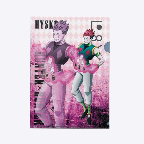 2枚組クリアファイル（アニメ『HUNTERｘHUNTER』）