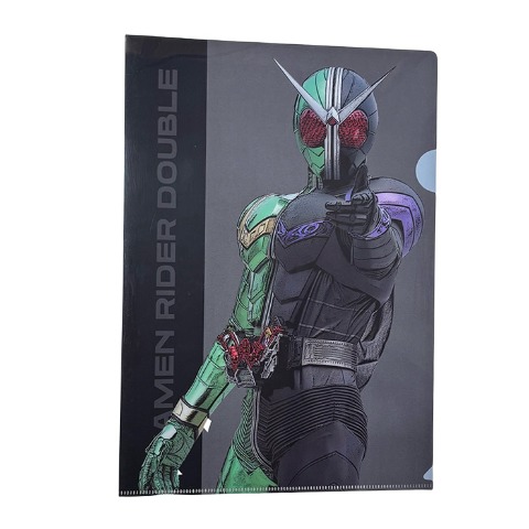2枚組クリアファイル（『仮面ライダーW』）