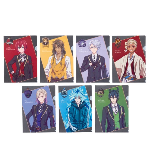 クリアファイル7枚セット（ディズニー ツイステッドワンダーランド ザ アニメーション）