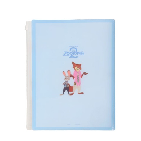 ファスナー付6ポケットクリアファイル（ニック&ジュディ）