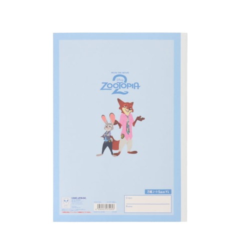 B5方眼ノート（ニック&ジュディ）