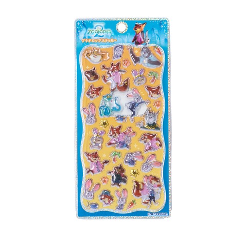 プチドロップステッカー（ズートピア）