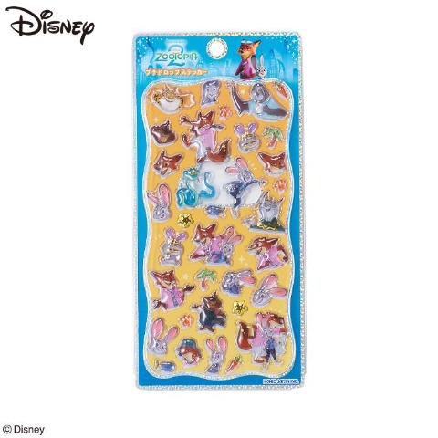 プチドロップステッカー（ズートピア）