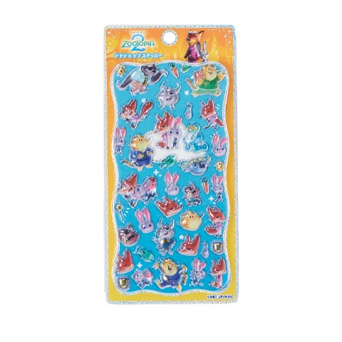 プチドロップステッカー（ズートピア）