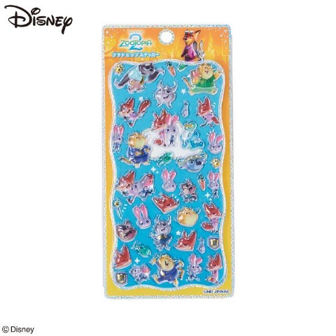 プチドロップステッカー（ズートピア）