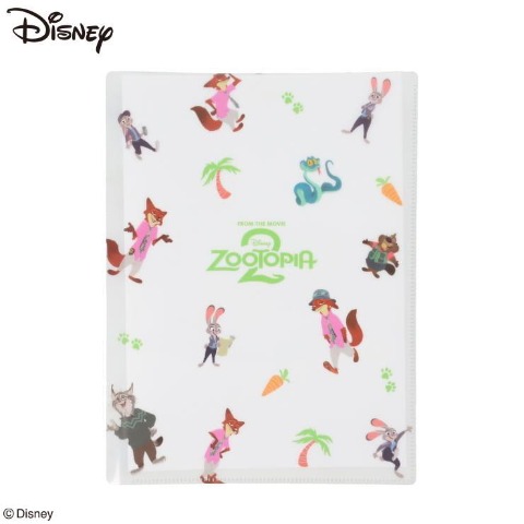 10ポケットクリアファイル（ズートピア）