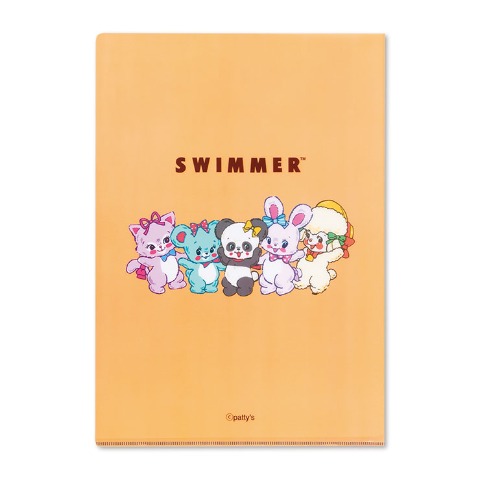 3枚組クリアファイル（SWIMMER）