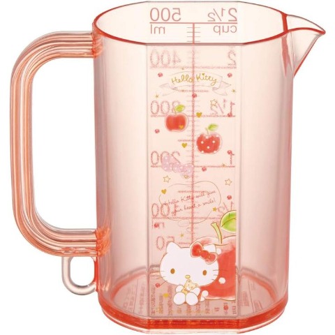 メジャーカップ500ml（ハローキティ）