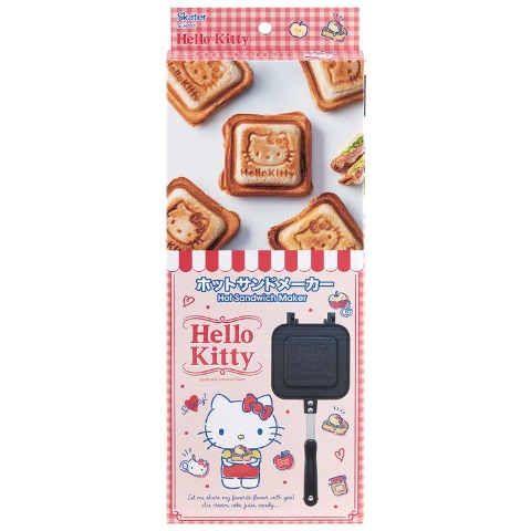 アルミ製ホットサンドパンメーカー（ハローキティ）