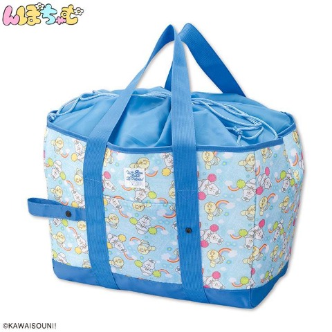 保冷買い物カゴバッグ（んぽちゃむ）