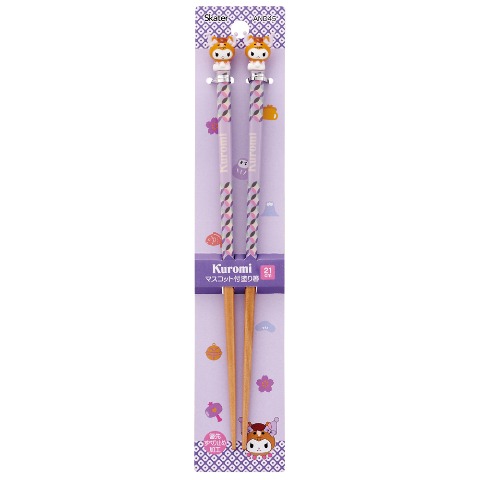 マスコット付塗箸（クロミ　午）