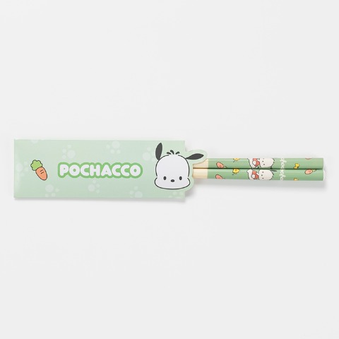 箸袋付竹箸（ポチャッコ）