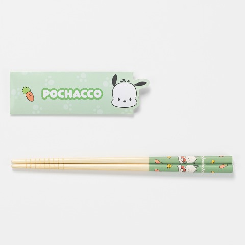 箸袋付竹箸（ポチャッコ）