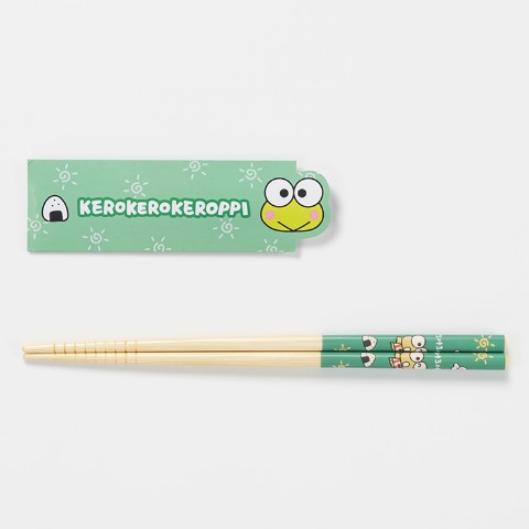 箸袋付竹箸（けろけろけろっぴ）