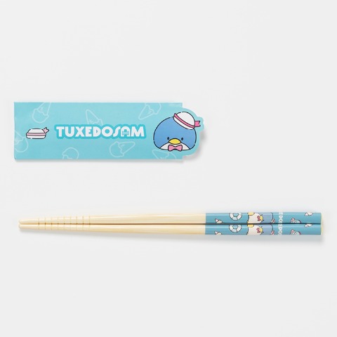 箸袋付竹箸（タキシードサム）