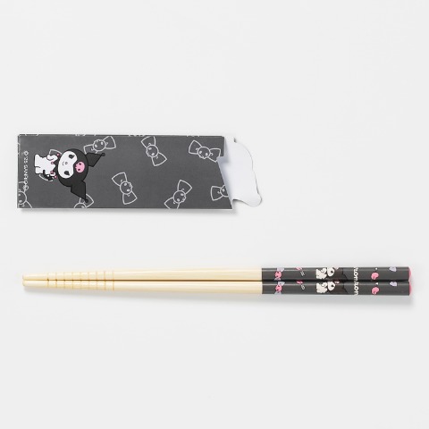箸袋付竹箸（クロミ）