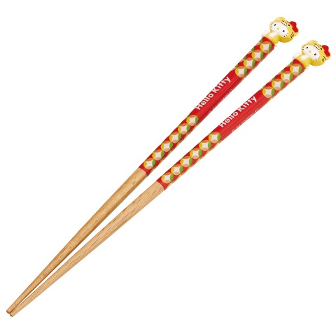 マスコット付塗り箸オールセット（Sanrio characters）