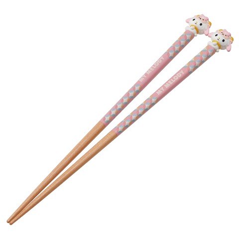 マスコット付塗り箸オールセット（Sanrio characters）