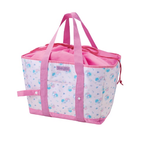 保冷買い物カゴバッグ（リトルツインスターズ）