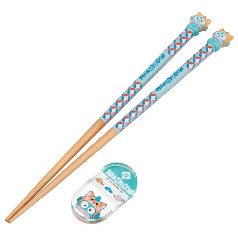 マスコット付箸・箸置きオールセット（Sanrio characters）