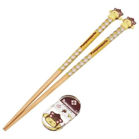 マスコット付箸・箸置きオールセット（Sanrio characters）