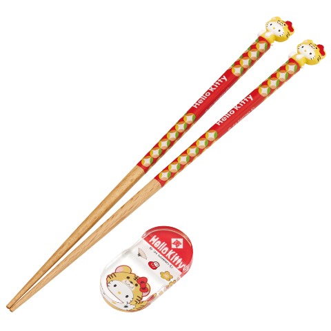 マスコット付箸・箸置きオールセット（Sanrio characters）