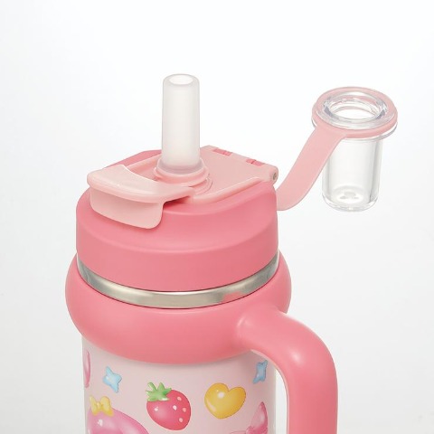 ハンドル付2WAYストローステンレスタンブラー（マイメロディ）