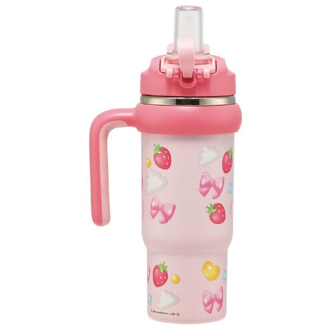 ハンドル付2WAYストローステンレスタンブラー（マイメロディ）