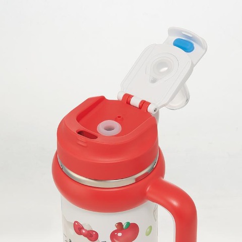 ハンドル付2WAYストローステンレスタンブラー（ハローキティ）