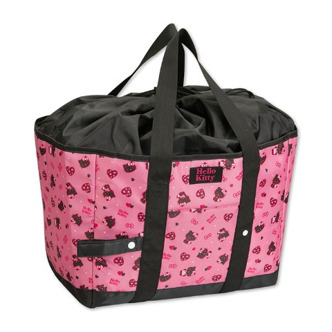 保冷買い物カゴバッグ（ハローキティ）