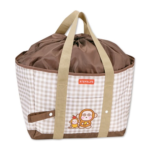 保冷お買物バッグ（おさるのもんきち）