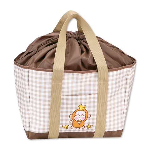 保冷お買物バッグ（おさるのもんきち）