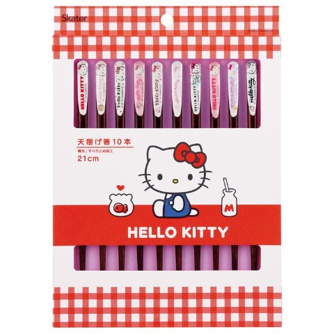 天削箸10本セット（ハローキティ） | アベイル | しまむらパーク