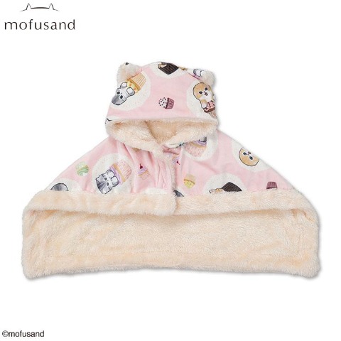 ペット用着るブランケット（スイーツにゃん）