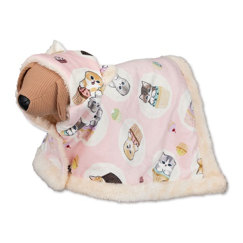 ペット用着るブランケット（スイーツにゃん）