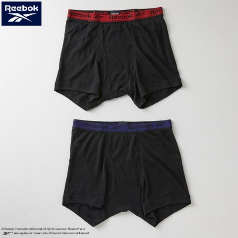 メンズ　2枚組ボクサーブリーフ（Reebok）