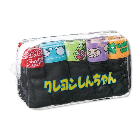 メンズ　クレヨンしんちゃん5枚組ボクサーブリーフ