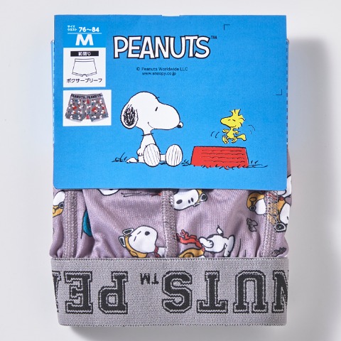 メンズ　ボクサーブリーフ（PEANUTS）