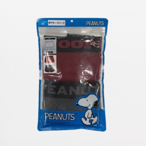 メンズ　2枚組ボクサーブリーフ（PEANUTS）