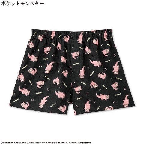 メンズ　2枚組トランクス（ヤドン）