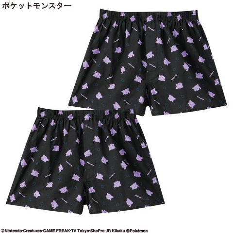 メンズ　2枚組トランクス（メタモン）