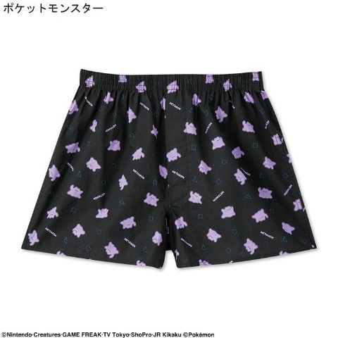 メンズ　2枚組トランクス（メタモン）