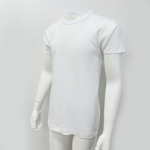 メンズ【M～LL】　半袖クルーネックインナーTシャツ（FIBER HEAT）