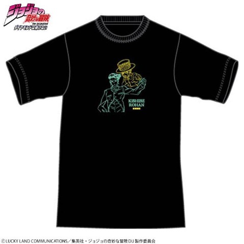 メンズ　半袖クルーネックインナーTシャツ（アニメ『ジョジョの奇妙な冒険 ダイヤモンドは砕けない』）